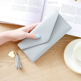 Long Wallet Women Purses Tassel Fashion Coin Purse Card Holder Wallets Female High Quality Clutch