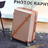 Vintage Rolling Luggage Bag,Travel Suitcase With Wheel ,Women Trolley Case,Men Universal Wheel