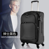 Commercial Trolley Luggage Travel Bag Soft Box Universal Luggage Wheels Luggage Fashion The Box