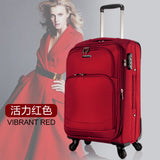 Commercial Trolley Luggage Travel Bag Soft Box Universal Luggage Wheels Luggage Fashion The Box