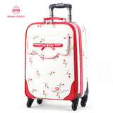 Universal Wheels Trolley Luggage Travel Bag Small Bags Female 16 Luggage Pull Box 20