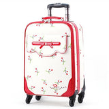 Universal Wheels Trolley Luggage Travel Bag Small Bags Female 16 Luggage Pull Box 20