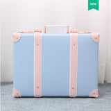 2018 New Children'S Suitcase Kids Luggage Small Fashion Bags Suitcase Pink Pu Pp Material High