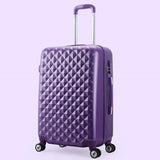 Wholesale!24Inches Korea Fashion Abs Yellow Blue Hardside Trolley Travel Luggage On Universal