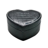 2 Layer Portable Pu Jewelry Boxes Women'S Earrings Rings Case Organizers Display Holder Small