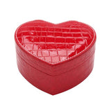 2 Layer Portable Pu Jewelry Boxes Women'S Earrings Rings Case Organizers Display Holder Small