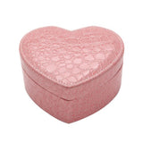 2 Layer Portable Pu Jewelry Boxes Women'S Earrings Rings Case Organizers Display Holder Small