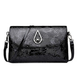Aelicy High Quality Patent Leather Women Bag Ladies Cross Body Messenger Shoulder Bags Vintage