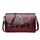 Aelicy High Quality Patent Leather Women Bag Ladies Cross Body Messenger Shoulder Bags Vintage