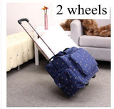 Women Luggage Suitcase On Wheels Travel Trolley Luggage Bag 20 Inch Wheeled Bags Laptop Business