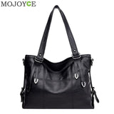 2018 Retro Style Large Women Handbags Fashion Pu Leather Shoulder Bag Famous Brand Female Large
