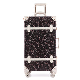 2018 New Spinner 4 Wheel Suitcase Trolley Luggage 3D Print Original Design Retro Elegant  24"