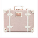 2018 New Children'S Suitcase Kids Luggage Small Suitcase Pink Hand Bags Striped Pu Pp Material High