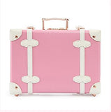 2018 New Children'S Suitcase Kids Luggage Small Suitcase Pink Hand Bags Striped Pu Pp Material High