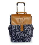 Travel Trolley Backpack Bag Boarding Luggage Bags Rolling Bag With Wheels For Women Travel Duffel