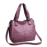 2018 Luxury Brand Women Leather Handbag 100% Genuine Leather Casual Tote Bags Soft Sheepskin Female