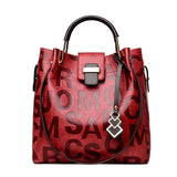 Yilian 2-Piece Bags For Women 2018 New Ladies'  Leather Handbag Messenger Bags Big Capacity