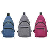 Brand Usb Charge Anti Theft Chest Pack Fashion Men Portable Waterproof Travel Organizer Sling