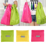 Large Folding Shoppingbag Storage Tote Handbag Eco Friendly Nylon Bags Foldable Waterproof