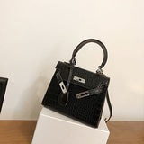 Dusun Women'S Bag Alligator Bags Anti-Theft Luxury Handbags High Quality Crocodile Designer