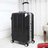 Men Aluminum Frame Rolling Luggage,Travel Suitcase Bag,Women Trolley Case, Wheel Carry-On,