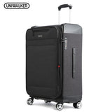 Uniwalker Zipper Luggage Traveling Suitcase Bags With Wheels Carry On Rolling Luggage Maletas De