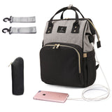 Diaper Bag Usb Large Capacity Nappy Bag Waterproof Maternity Travel Backpack Designer Nursing Bag