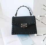 Women Messenger Bags High Quality Pvc Transparent Jelly Bag Summer Girl Beach Bag Fashion Chains