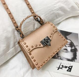 Women Messenger Bags High Quality Pvc Transparent Jelly Bag Summer Girl Beach Bag Fashion Chains