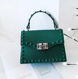 Women Messenger Bags High Quality Pvc Transparent Jelly Bag Summer Girl Beach Bag Fashion Chains