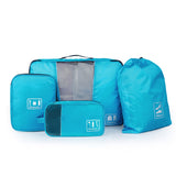 BAGSMART Waterproof 4PCS Packing Cube Travel Luggage Organizer Bags