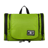 Bagsmart Nylon Cosmetic Bag With Hanger Waterproof Toiletry Bag Portable Makeup Bag Unisex