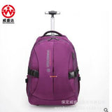 Men Wheeled Rolling Backpacks Water Proof Travel Luggage Trolley Backpack Women Business Luggage