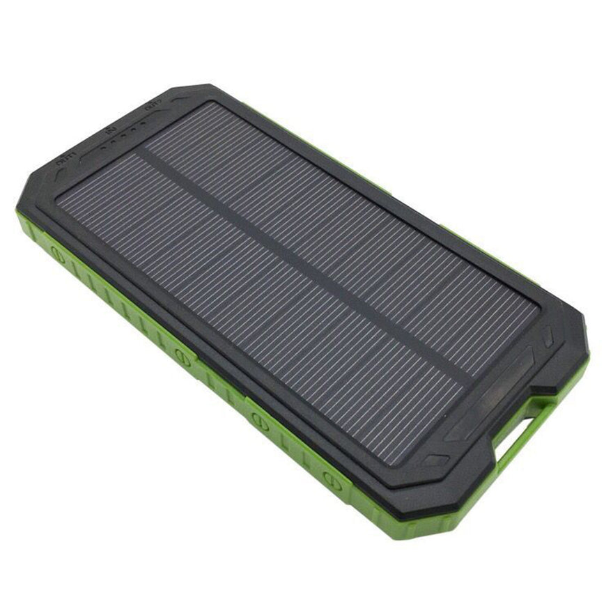 Battery Charger Power Bank Case Portable Diy Kit Outdoor Waterproof Solar Panels Mobile Phones
