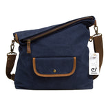 Ecosusi Unisex Casual Hobo Canvas Cross Body Messenger Shoulder Bags