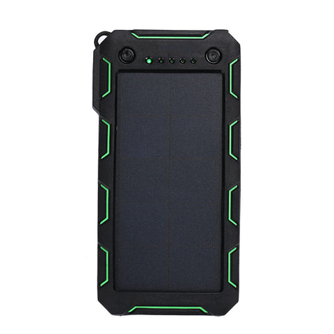 Dual Usb Mobile Battery Charger Solar Charger Portable Camera Shockproof Solar Power Bank