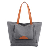 Leisure  Shopping Travel Canvas Large Capacity Shoulder Bag Handbag Bag