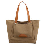 Leisure  Shopping Travel Canvas Large Capacity Shoulder Bag Handbag Bag
