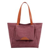 Leisure  Shopping Travel Canvas Large Capacity Shoulder Bag Handbag Bag