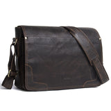 Contact'S Genuine Leather Messenger Bags Men'S Bolsa Male Bag Over The Shoulder Man Crossbody Bag