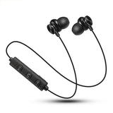 Stereo Subwoofer Bluetooth Earphones Bluetooth 4.2 In-Ear Magnetic Headsets Noise Cancelling