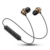Stereo Subwoofer Bluetooth Earphones Bluetooth 4.2 In-Ear Magnetic Headsets Noise Cancelling