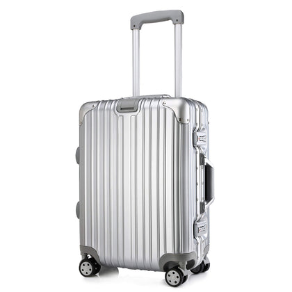 Kroeus Suitcase Carry Case Luggage Tsa Lock Aluminum Frame