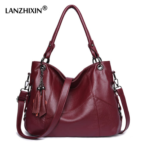 Lanzhixin Crossbody Bags For Women Leather Handbags Women Messenger Bags Ladies Designer Shoulder
