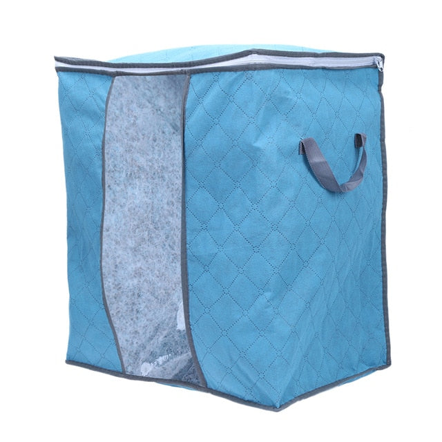 Quilt Storage Bag Portable Clothes Storage Bag Quilt Pillow Blanket Storage Bag Travel Luggage