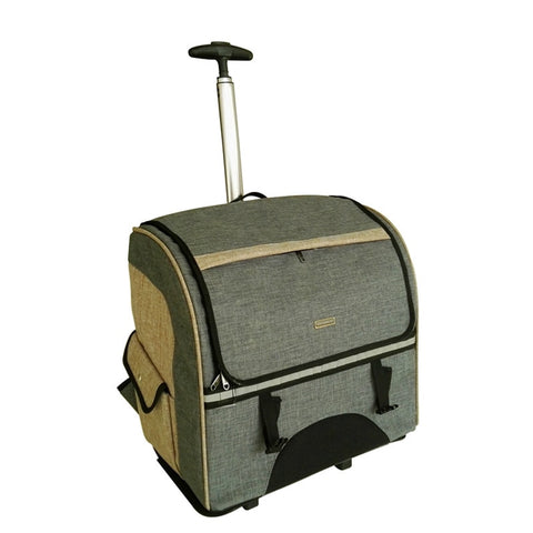 Hotsale!3 Colors Trolley Luggage Bag For Pets,Pet Travel Luggage Bags On Wheels