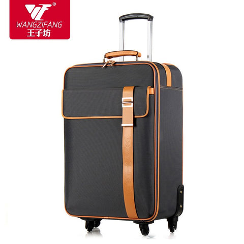 High Quality Simple Fashion Style Travel Luggage Bags On Universal Wheels,Male And Female 21 25Inch
