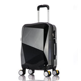 20" 24" Inch Female Mirror Travel Suitcase Suitcase Luxury Brand Boarding Rolling Luggage On Wheels