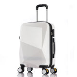20" 24" Inch Female Mirror Travel Suitcase Suitcase Luxury Brand Boarding Rolling Luggage On Wheels