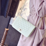 Classic Women Shoulder Bag Female Vintage Mini Flap Bag Small Chain Quilted Handbag Messenger